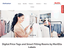 Tablet Screenshot of ellafashion.com